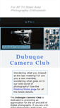 Mobile Screenshot of dubuquecameraclub.com